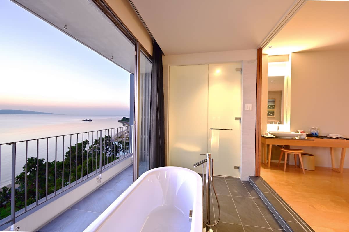 new wing “ocean garden” ukifune | 1 bedroom, minibar, in-room safe, individually decorated