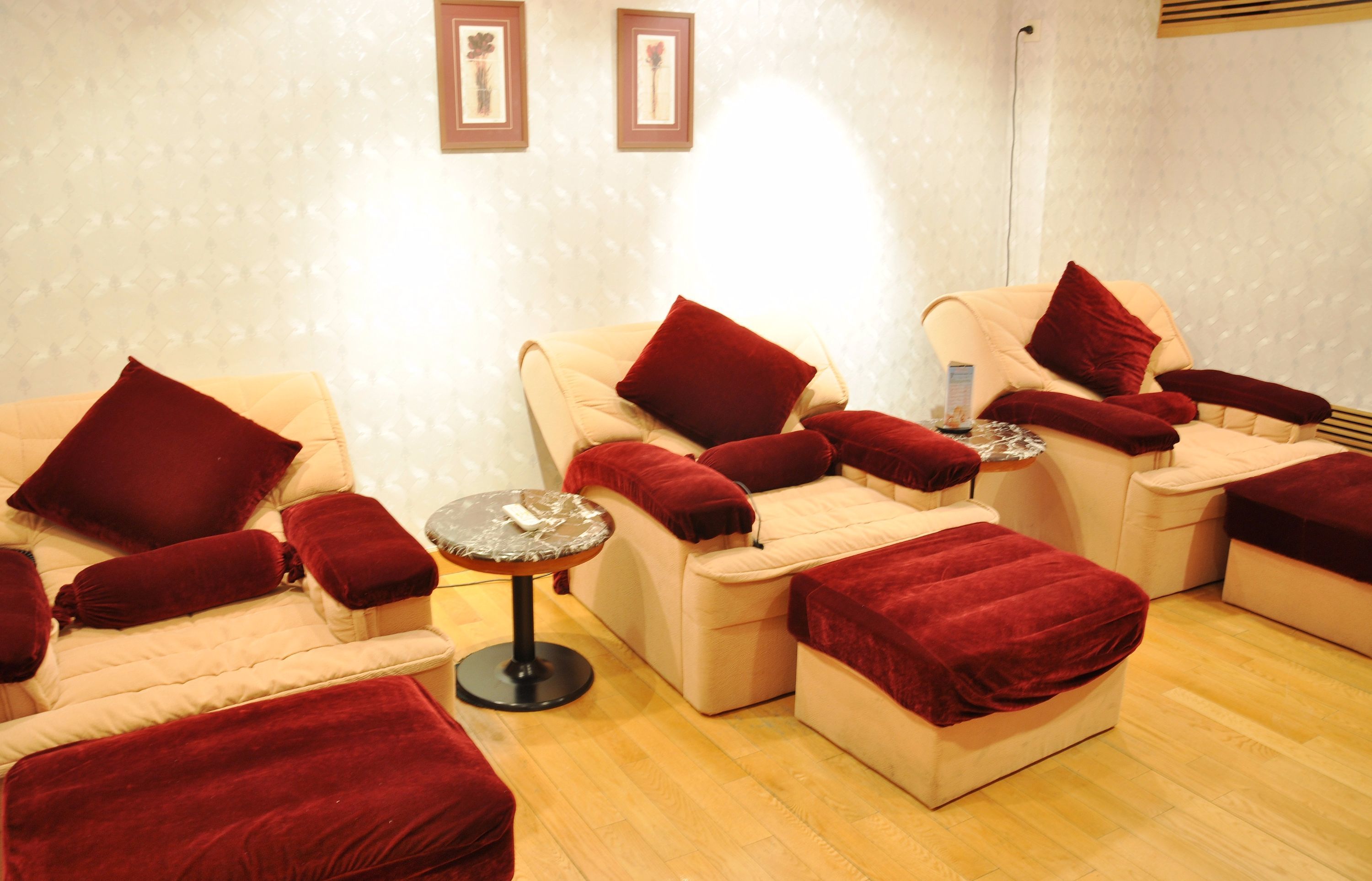 Manicures and pedicures