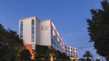 Front of property - evening/night