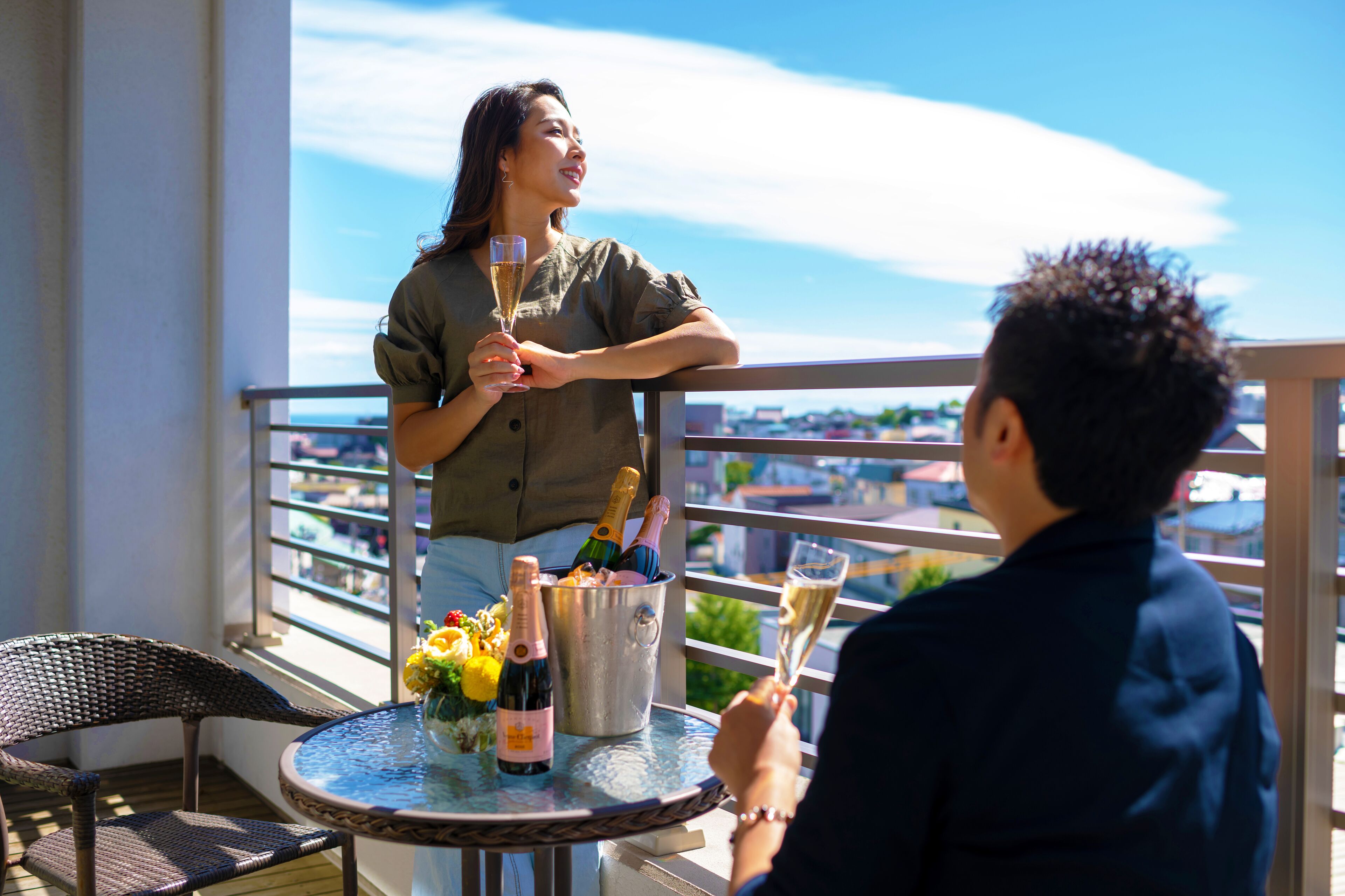 City view from property