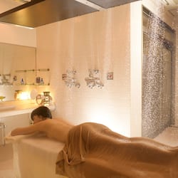 Body treatments, aromatherapy, body wraps, body scrubs, facials