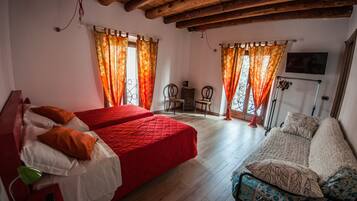 Memory-foam beds, individually decorated, individually furnished