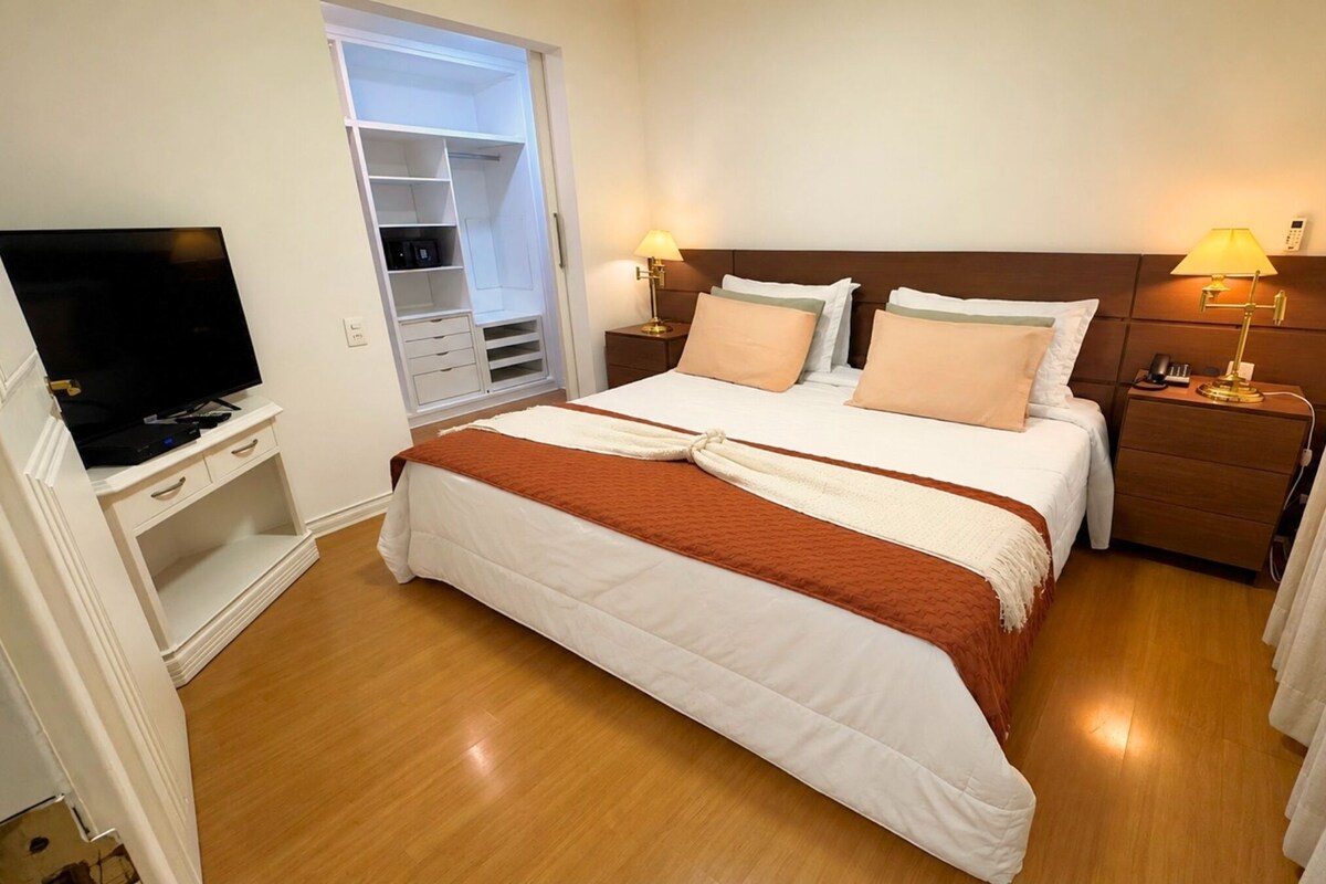 Duplex Smart | 1 habitación, minibar y caja de seguridad en la habitación 