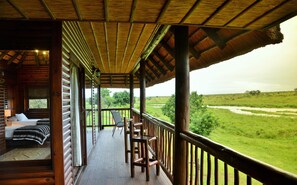 Family Cabin, 2 Bedrooms, Balcony, River View (Martial Eagle Unit 9) | Balcony - Elephant Walk Retreat (Nkomazi)