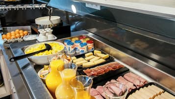 Daily buffet breakfast (EUR 19 per person)