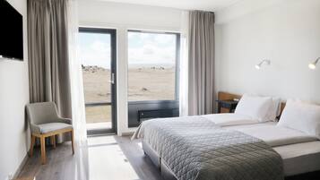 Superior-Doppel- oder -Zweibettzimmer | Zimmersafe, Schreibtisch, kostenlose Babybetten, Bettwäsche