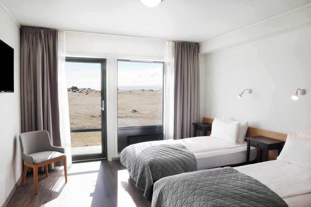 superior double or twin room | in-room safe, desk, free cots/infant beds, bed sheets