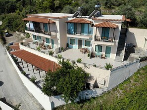 Fassade der Unterkunft