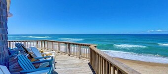 6 Bed Oceanfront Home in OBX w/ Hot Tub!