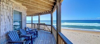 6 Bed Oceanfront Home in OBX w/ Hot Tub!