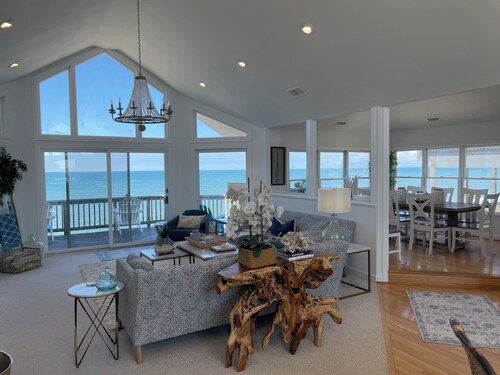 6 Bed Oceanfront Home in OBX w/ Hot Tub!