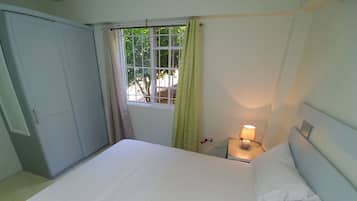 2 bedrooms, in-room safe, iron/ironing board, WiFi