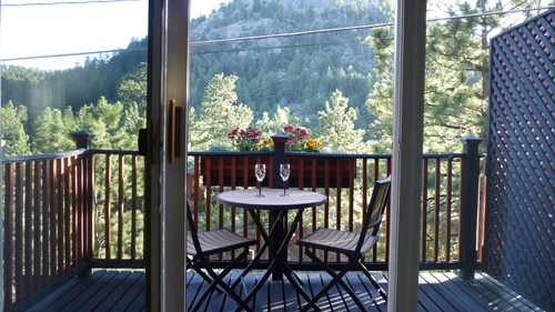Bunkhouse @ Old Man Mountain, kävelymatkan päässä keskustasta Estes Park, näkymät, RMNP 3 mailia