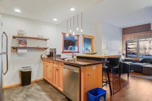 Private kitchen - Tucker Mountain 2 Bedroom Condo #103 by RedAwning (Copper Mountain)