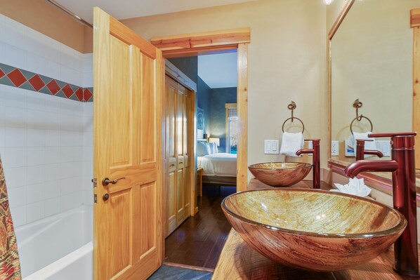 Shower, towels