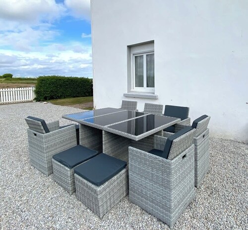 Saint-Pol, Familienhaus, Garten, voll ausgestattet, 12 Personen