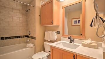 Shower, towels