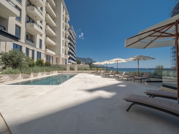 Seasonal outdoor pool