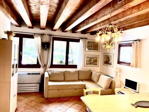 Blick von der Unterkunft