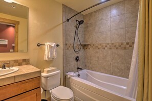 Shower, towels