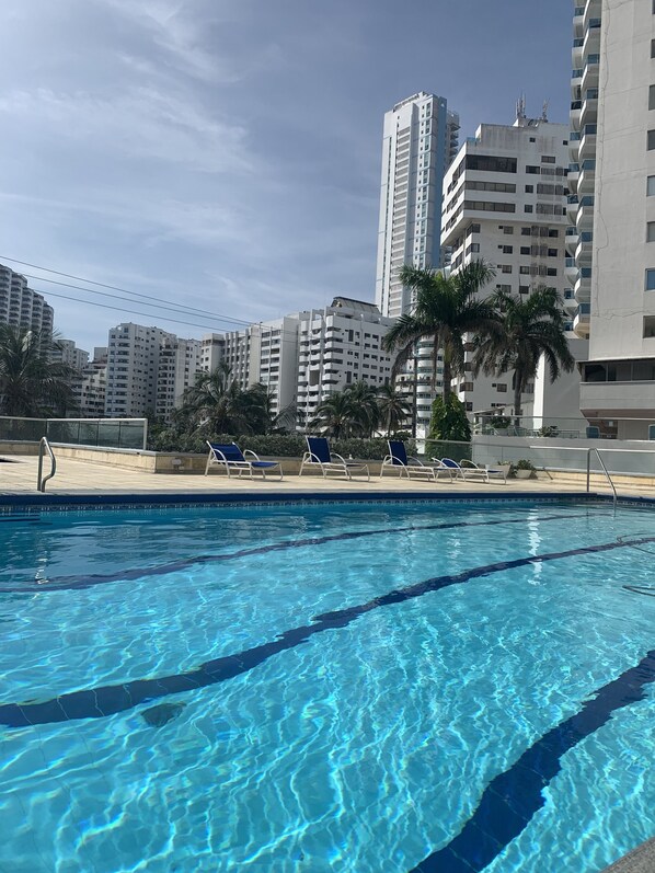 Outdoor pool - Hermoso Apartamento Frente al mar (Cartagena)
