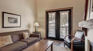 Living area - Cirque 2 Bedroom Condo #216 by RedAwning (Copper Mountain)