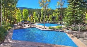 Pool - Cirque 2 Bedroom Condo #113 by RedAwning (Copper Mountain)