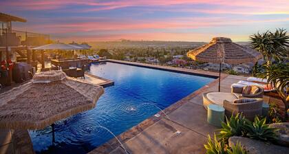 Zen Hilltop Resort: Heated Infinity Pool, Spa, 360° SoCal Views