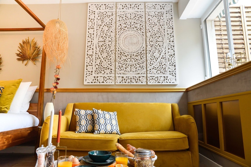 Apartamento-luna De Miel-baño Privado Con Bañera-patio - Torre Eiffel