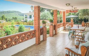 Outdoor dining - Rural house touching the garraf natural park (Can Mitjans)