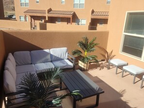 Terrace/patio - Mariah Winds: Rim Vista Townhome 2 Bed 2.5 Bath (Moab)