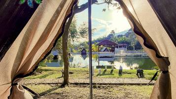 Elite Tent | 4 bedrooms, bed sheets