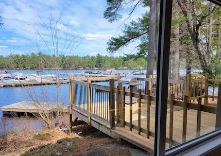 Property grounds. Lakefront Muskoka of Amazing Cottage