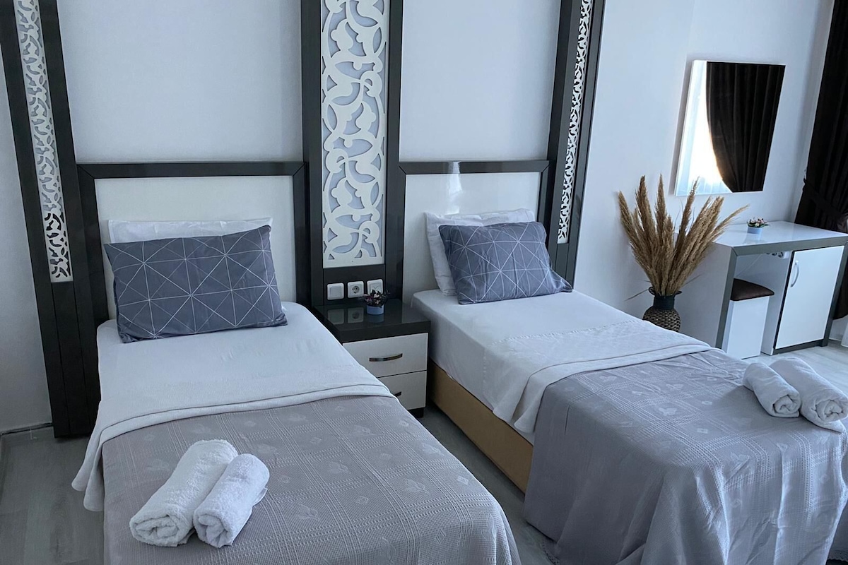 Luxe beddengoed, gratis wifi, beddengoed