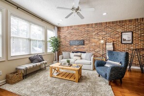 TV, books, offices - The Clubhouse Summary (Southern Pines)