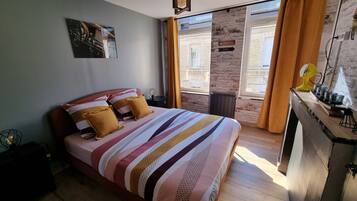 2 chambres, fer et planche Ă repasser, lit parapluie, Wi-Fi