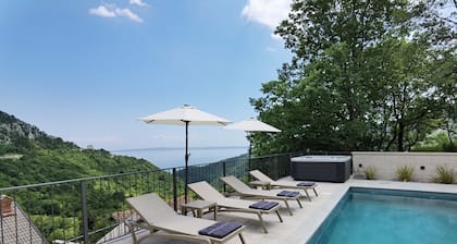Luxury Villa with Sea Views & Tranquility at the Edge of Ucka Nature Park