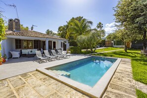 Pool - Villa with 2 bedrooms and 1 bathroom, with terrace, pool and barbecue (Crestatx)