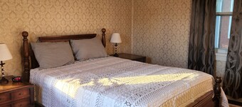 Right off the bike trail.