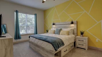 2 chambres, fer et planche à repasser, accès au Wi-Fi (inclus)