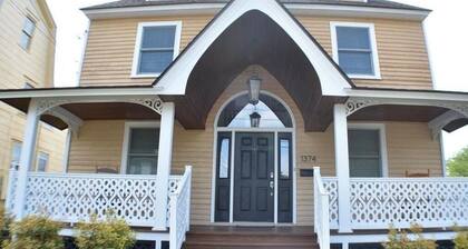 Large Pet-Friendly Rental with front porch and private backyard in the Heart of Cape May w/ parking!