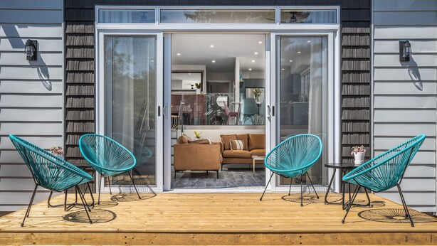 Terrace/patio - Luxury mid-century modern gem! (Bloomfield)