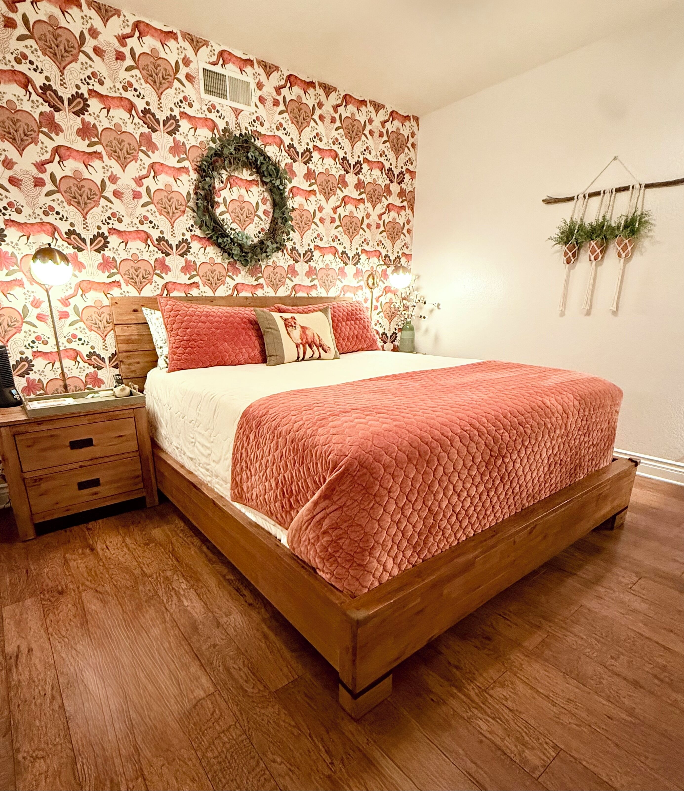 1 bedroom, blackout drapes, iron/ironing board, free WiFi