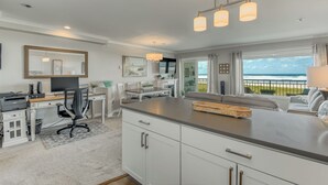 Unclassified image, 3 of 28, button - Oceanfront 3rd floor Balcony 2 blocks to Turnaround-Work Remotely (Seaside)