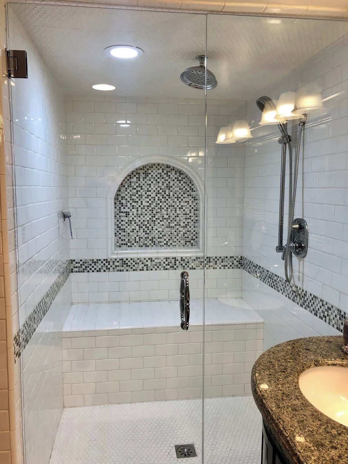 Master Bathroom Walk-in  Shower