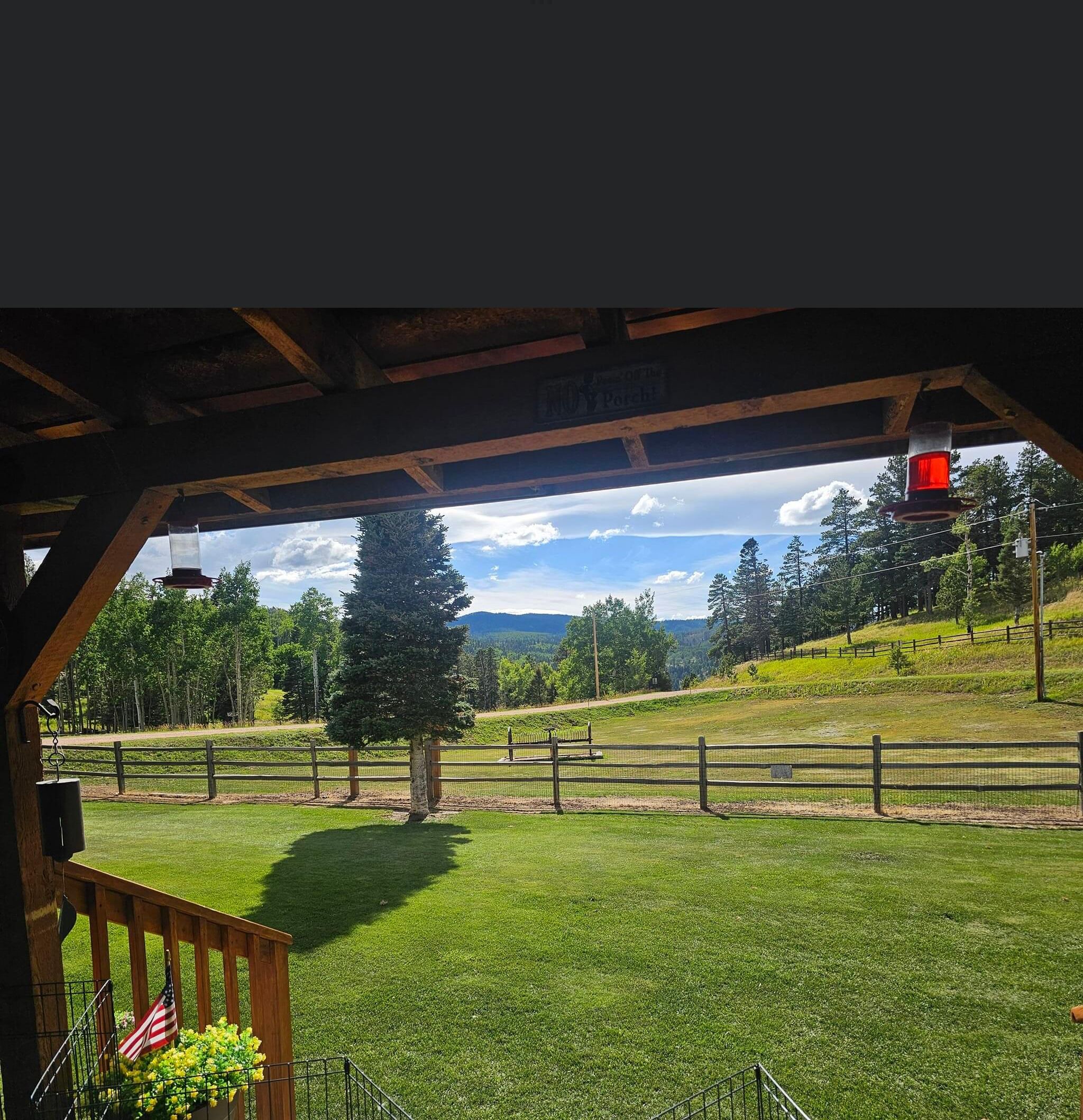 Enceinte de l’hébergement