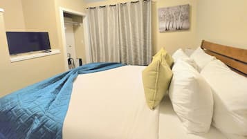 2 dormitorios, escritorio, tabla de planchar con plancha y wifi gratis