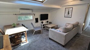 Living area - Air-conditioned Villa top With Pool (Taradeau)