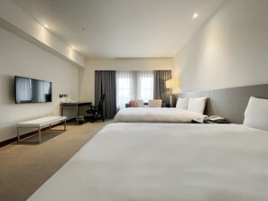 Superior Quadruple Room | Down duvets, desk, soundproofing, free WiFi - Guide Hotel Hsinchu Zhongyang (Hsinchu)