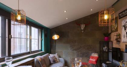 Loft Industrial Junto A LA Plaza Mayor, Wifi, A/A